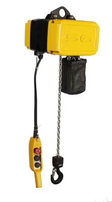 Yükseltme Motoru Tek Hızlı Elektrikli Zincir kaldırıcı IP54 -20C- 40C Sıcaklık