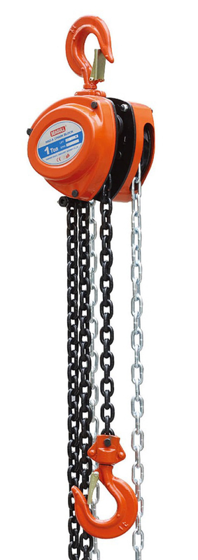 3m - 12m Kırmızı/Sarı/Mavi/Yeşil El Zinciri Blokları 5.3kg Ağırlık ve 7.1 Zincir Diametresi